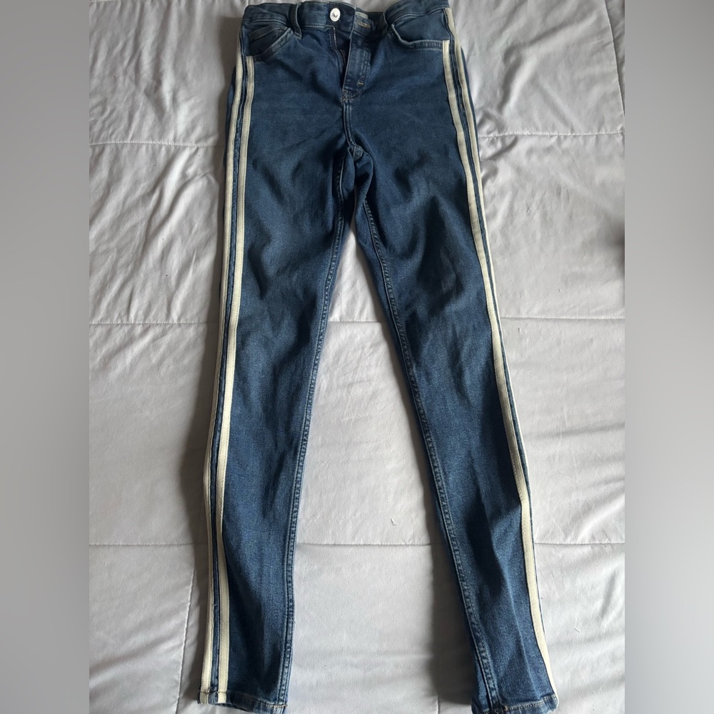 Topshop Moto Tall skinny jeans, size 28